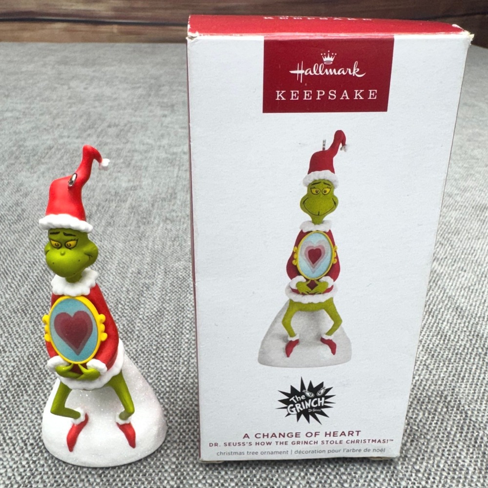 Hallmark Keepsake The Grinch A Change of Heart Christmas Ornament 2025 Boxed
